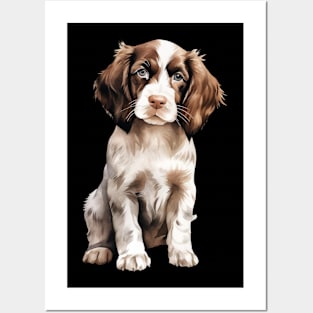 Puppy English Springer Spaniel Posters and Art